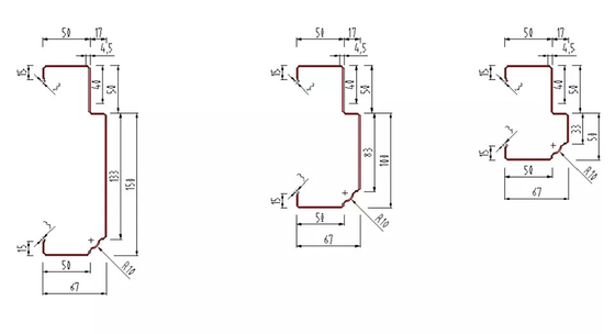 4.5kw Panjur Çıtaları Rulo Şekillendirme Makinesi PLC Dönüştürücü