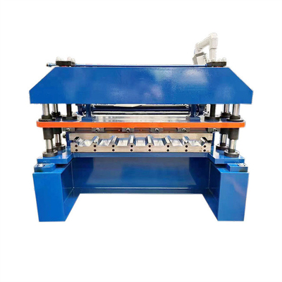Çatı için kullanılan yüksek hızlı Çatı Paneli Rulo Şekillendirme Makinesi 0.3-0.8mm