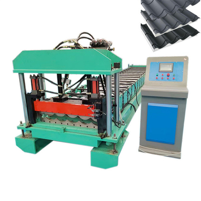 İnşaat için 3-5m / Min Sırlı Çini Soğuk Rulo Şekillendirme Makinesi