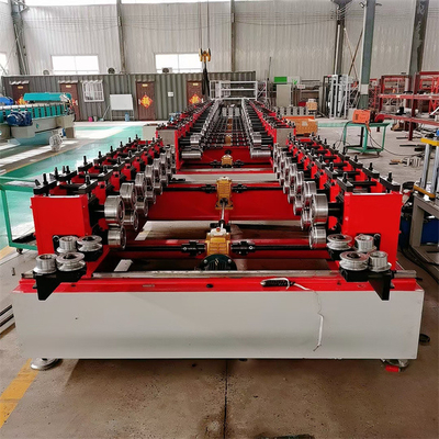 Renkli Çelik 0.8-2.5mm Kablo Kanalı Rulo Şekillendirme Makinesi 400H Çelik Çerçeve