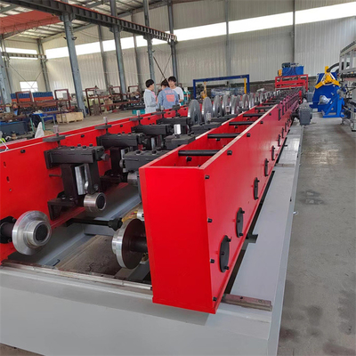 PLC Delta Kablo Kanalı Yapma Makinesi Kablo Kanalı Şekillendirme Makinesi 0.8-2.5mm