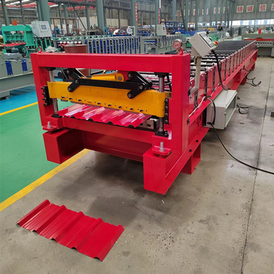 Demir 0.3-0.8mm trapez çatı sac rulo şekillendirme makinesi metal panel yapma makinesi