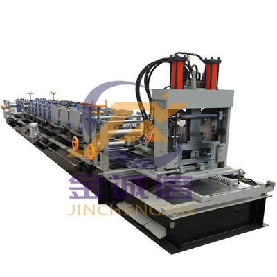 1 ~ 3MM Kalınlık Metal Çatı Yapı Malzemeleri Makinesi CZ Aşık Rulo Şekillendirme Makinesi