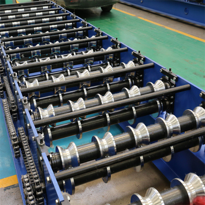 Renkli çelik 15-20m / dak çatı paneli rulo şekillendirme makinesi tam otomatik 0.3-0.8mm