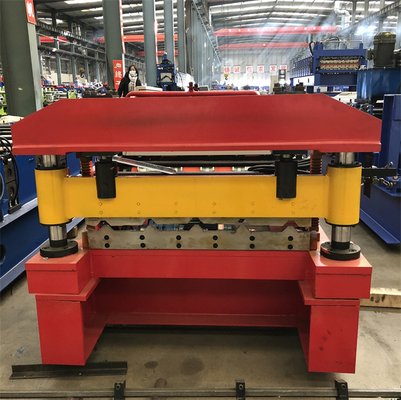 İnşaat Malzemesi için otomatik yüksek hızlı çatı paneli rulo şekillendirme makinesi kullanımı