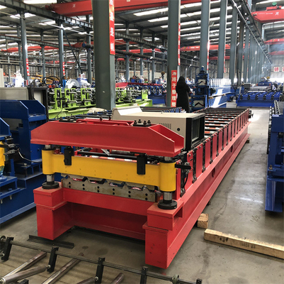 İnşaat Malzemesi için otomatik yüksek hızlı çatı paneli rulo şekillendirme makinesi kullanımı