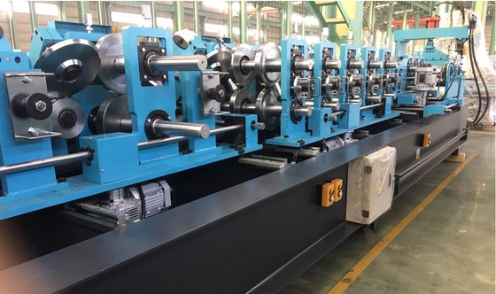 Tam Otomatik CZ Tipi Çelik Aşık Makinası 0-25m/dak 18 İstasyonlu merdaneler