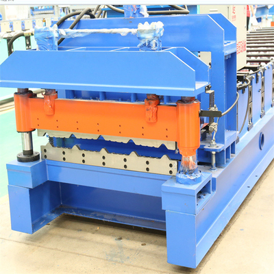 Çelik konstrüksiyon sırlı fayans imalat makinesi renkli çelik 0.3-0.8mm otomatik