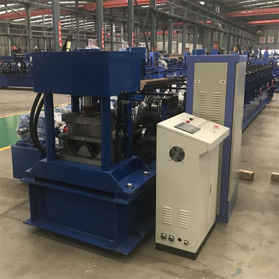 Soğuk Çelik Korkuluk Rulo Şekillendirme Makinesi İki Tepe Üç Dalga