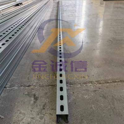 Güneş Yapısı İçin 380V Rulo Şekillendirme Makinesi 41 * 21mm Unistrut Kanal Rulo Şekillendirme Makinesi