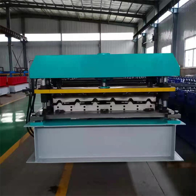 Metal Renkli Çelik Ibr Trapez Duvar Levhaları ve Çatı Paneli Rulo Şekillendirme Makinesi