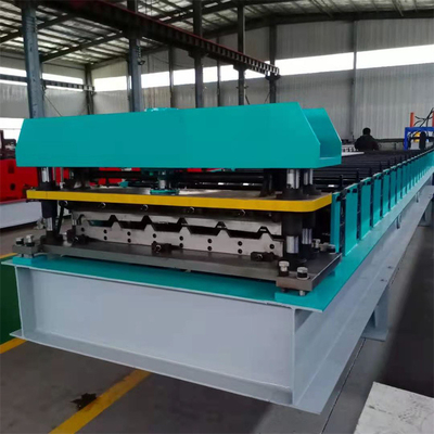 Metal Renkli Çelik Ibr Trapez Duvar Levhaları ve Çatı Paneli Rulo Şekillendirme Makinesi