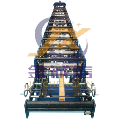 380V 50Hz Ridge Cap Rulo Şekillendirme Makinesi Siemens PLC Kontrol Tam Otomatik