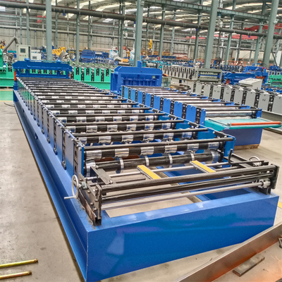 Özelleştirilmiş Metal Renkli Çelik Galvanizli Trapez IBR 6 Kaburga Çatı Paneli Rulo Şekillendirme Makinesi