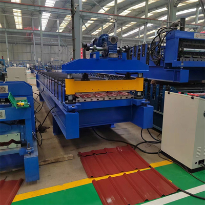 Yapı Malzemeleri İçin Metal Boyalı Döküm Galvanizli 840 Ibr Çatı Paneli Rulo Şekillendirme Makinesi