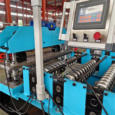 PLC Sistemi Oluklu Sac Rulo Şekillendirme Makinesi Yüksek Hızlı 0.3mm-0.8mm