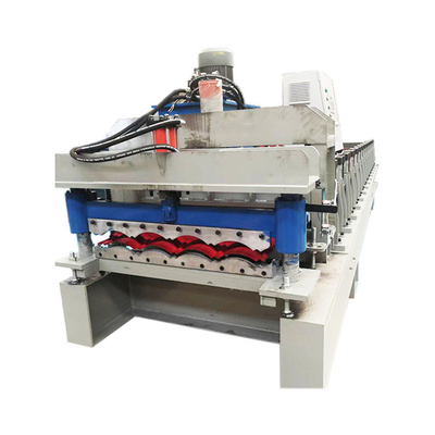 Yapı Malzemesi İçin Makine Renkli Çelik Şekillendirme Metal Çatı Paneli Sırlı Çini Rulo