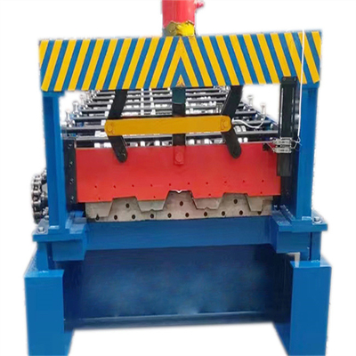 5kw Zemin Decking Rulo Şekillendirme Makinesi 10-15m / dak Çatı Kaplama Metal Şekillendirme Makinesi