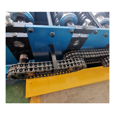 Bina Çatı Güverte Rulo Şekillendirme Makinesi PLC Kontrol CE ISO sertifikası