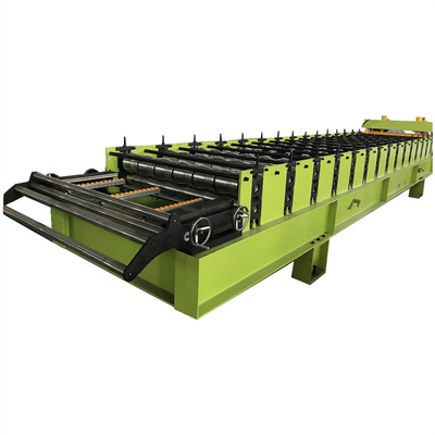 CE Sırlı Çini Rulo Şekillendirme Makinesi Renkli Çelik Metal Kiremit Makinesi