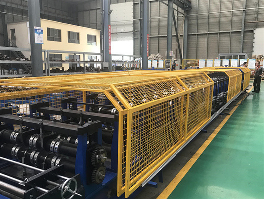 Otomatik PLC Kontrollü Metal Güverte Şekillendirme Makinesi Hidrolik tahrik 37kw