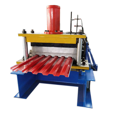 Metal Kepenk Kapı Rulo Şekillendirme Makinesi yüksek hızlı 15-20m / dak