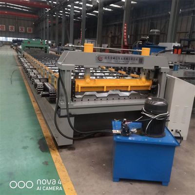 JCX Zemin Döşeme Rulo Şekillendirme Makinesi R Panel Rulo Eski 0.8-2.5mm Kalınlık