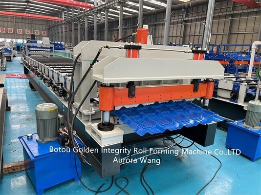 İnşaat Malzemesi Metal Sırlı Çini Makinası 5-6m/Dk Yüksek Hız