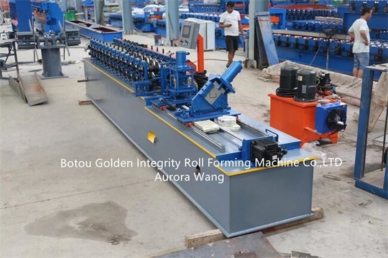 45m / Min C Stud Rulo Şekillendirme Makinesi 2.3KW Sevo Takip Kesme