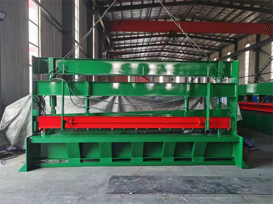 Çatı Kaplama için 3m / 6m / 8m Kesme ve Bükme Makinesi Galvanizli Sac