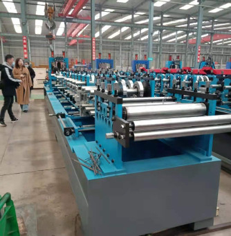 20-30m / Min CZ Aşık Rulo Şekillendirme Makinesi Q235 Galvanizli Çelik