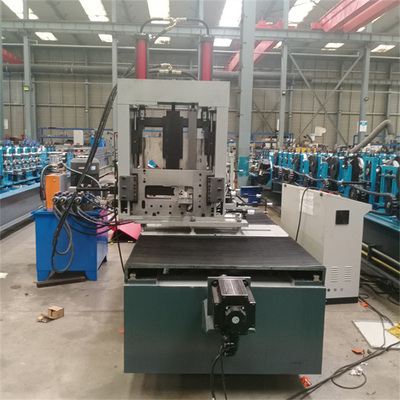 Kanal Çerçevesi CZ Aşık Rulo Şekillendirme Makinesi 22KW PLC Kontrol Sistemi