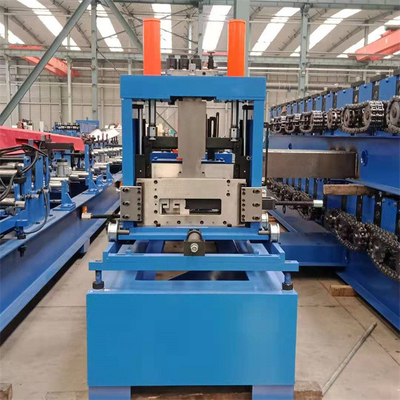 22KW CZ Aşık Rulo Şekillendirme Makinesi 1-3mm C Kanal Rulo Şekillendirme Makinesi
