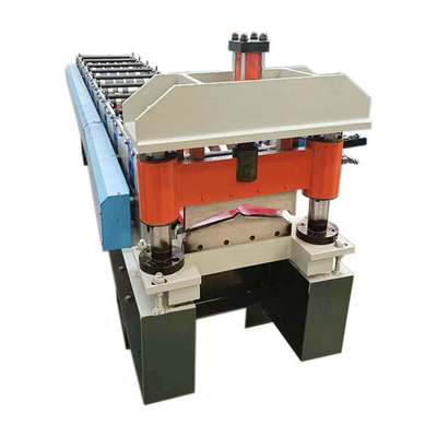 Renkli çelik çatı mahya kapağı rulo şekillendirme makinesi yüksek hızlı çatı metal