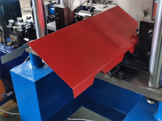 Aluzinc tam otomatik Çatı mahya kapağı rulo şekillendirme makinesi çatı paneli için kullanılan yüksek hızlı