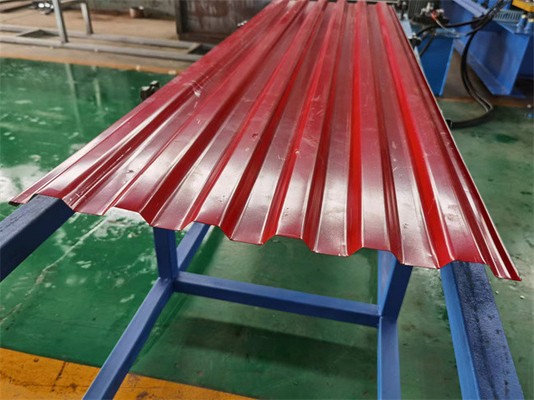 4kw 40m / dak Kepenk Kapı Rulo Şekillendirme Makinesi 0.8-1.5mm Kalınlık