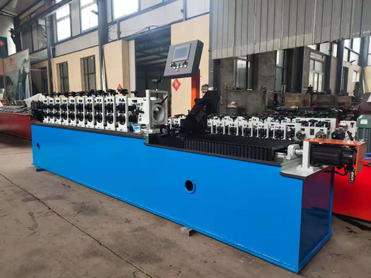 C Parça Metal Saplama Şekillendirme Makinesi 4KW Omega Profil Rulo Şekillendirme Makinesi