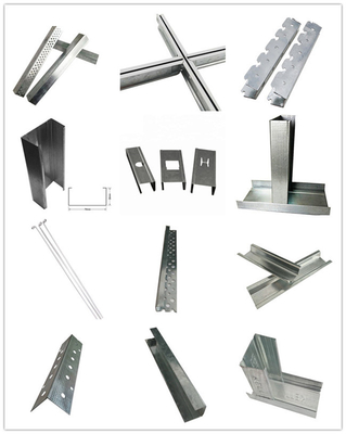 C Parça Metal Saplama Şekillendirme Makinesi 4KW Omega Profil Rulo Şekillendirme Makinesi