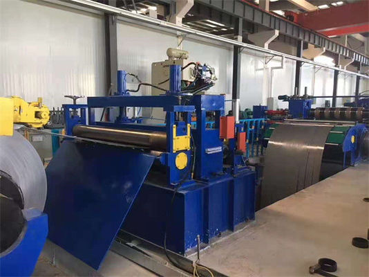 Galvanizli Renkli Çelik Dilme Hattı Makinesi 180KW Tam Otomatik
