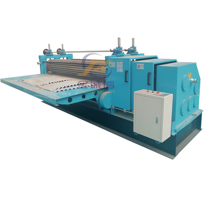 10-15m / Min Oluklu Sac Rulo Şekillendirme Makinesi 7.5KW Oluklu Rulo Eski