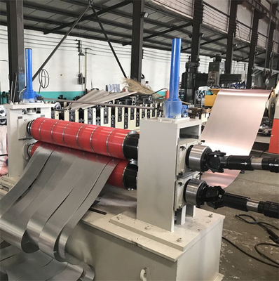 80kw Dilme Hattı Makinesi 0.5mm Kesme Hassas Çelik Şerit Dilme Makinesi