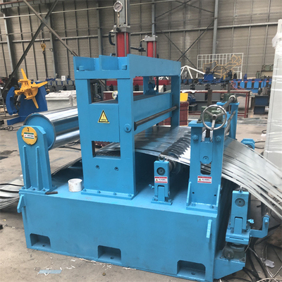 Galvanizli Çelik ve Paslanmaz Çelik İçin Hassas 0.5mm Metal Bobin Dilme Makinesi