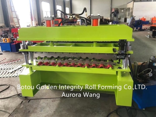 IBR Metal Çatı Rulo Eski 380V 50HZ Şekil Çelik Yapı