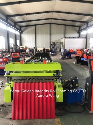 IBR Metal Çatı Rulo Eski 380V 50HZ Şekil Çelik Yapı