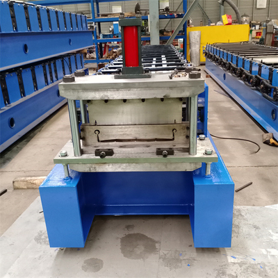 Klip Panel Daimi Dikişli Çatı Rulo Şekillendirme Makinesi Kalınlığı 0.5-0.8mm