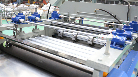 Paslanmaz Çelik Şeritler İçin Uzunluk Hattı Makinesi 6.5KW Sac Kesme