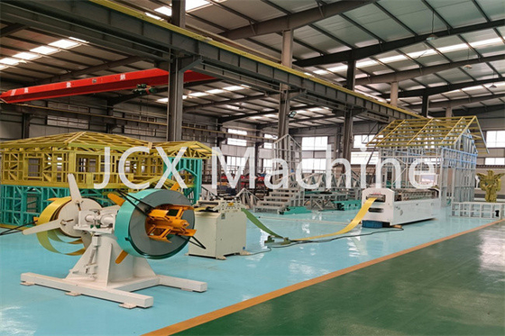 JCX Hafif Çelik Rulo Şekillendirme Makinesi PLC Çerçeve Rulo Şekillendirme Makinesi