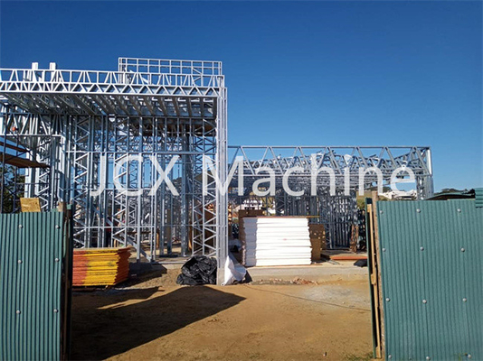 Prefabrik Ev Işık Ölçer Çelik Makinesi 7.5Kw Ana Motor Gücü