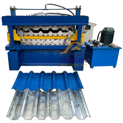 Çift Katmanlı Ibr Çatı Sayfası Yapma Makinesi 0.3-0.8mm Kalınlık