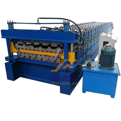 Çift Katmanlı Ibr Çatı Sayfası Yapma Makinesi 0.3-0.8mm Kalınlık